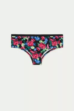 Tezenis Printed Cotton Boyshorts -Outlet Tops Store 1SC05T274V F