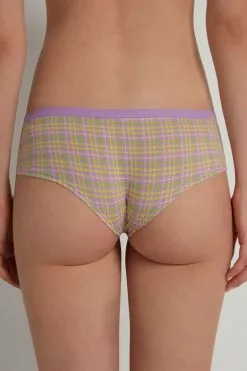 Tezenis Printed Cotton Boyshorts -Outlet Tops Store 1SC05T293V BI