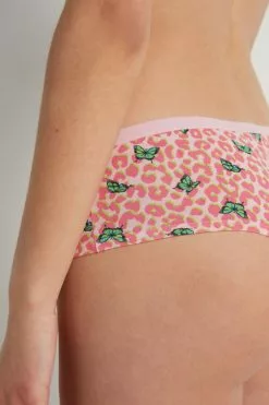 Tezenis Printed Cotton Boyshorts -Outlet Tops Store 1SC05T297V DT1W