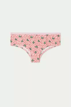 Tezenis Printed Cotton Boyshorts -Outlet Tops Store 1SC05T297V F