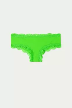 Tezenis Lace And Microfiber Cheeky Hipster -Outlet Tops Store 1SC1095308V F