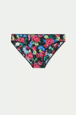 Tezenis Panties In Printed Microfiber -Outlet Tops Store 1SN01T274V F