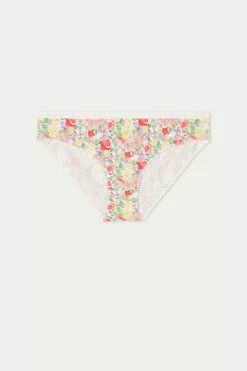 Tezenis Printed Cotton Panties -Outlet Tops Store 1SN05T294V F