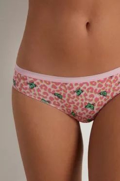 Tezenis Printed Cotton Panties -Outlet Tops Store 1SN05T297V DT1W