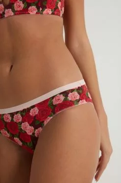 Tezenis Printed Cotton Panties -Outlet Tops Store 1SN05T300V DT1W