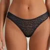 Tezenis Recycled Lace High-Cut Panties
