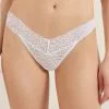Tezenis Recycled Lace High-Cut Thong