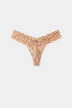 Tezenis Recycled Lace High-Cut Thong -Outlet Tops Store 1SP060S1905 F