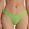 Tezenis Recycled Lace High-Cut Thong