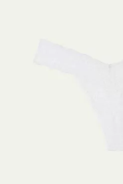 Tezenis Recycled Lace High-Cut Thong -Outlet Tops Store 1SP060S 001 D1