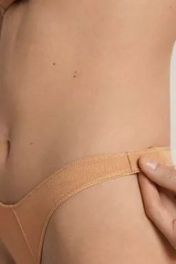 Tezenis Nude String High-Cut Thong -Outlet Tops Store 1SP1546264V DT1W