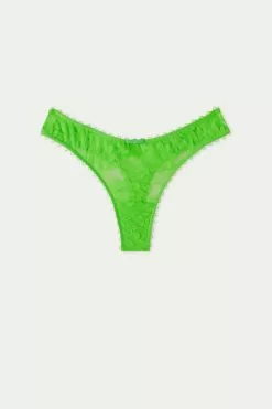 Tezenis Blooming Lace High-Cut Thong -Outlet Tops Store 1SP1553308V F