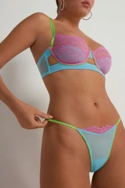 Tezenis Colors Emotion High-Cut String Thong 7 Tezenis Colors Emotion High-Cut String Thong -Outlet Tops Store 1SP1559290V M