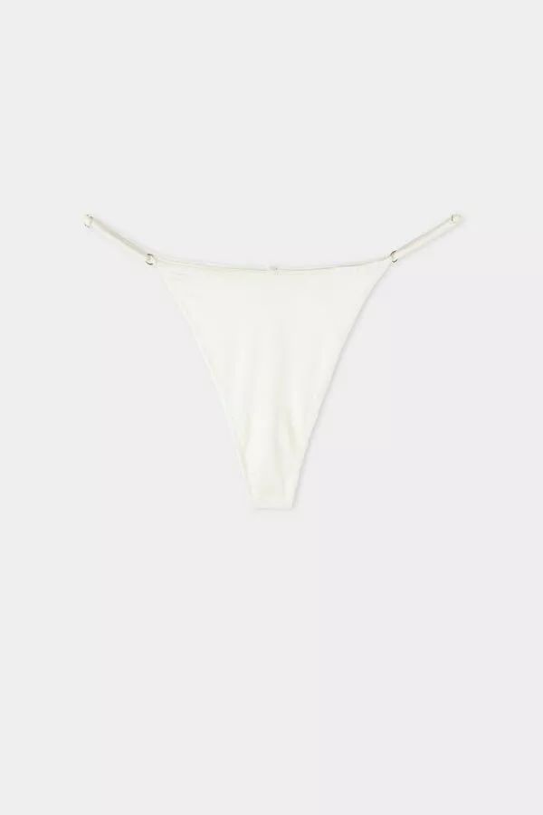 Tezenis High-Cut Thong With Adjustable Sides 1 Tezenis High-Cut Thong With Adjustable Sides