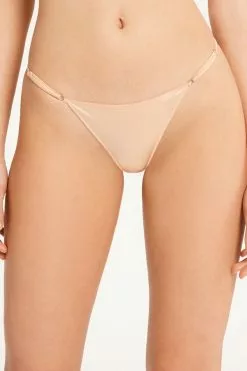 Tezenis High-Cut Thong With Adjustable Sides