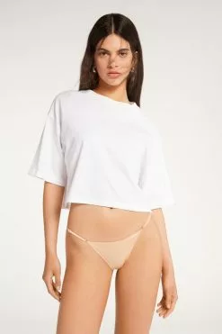 Tezenis High-Cut Thong With Adjustable Sides -Outlet Tops Store 1SP1634561V M