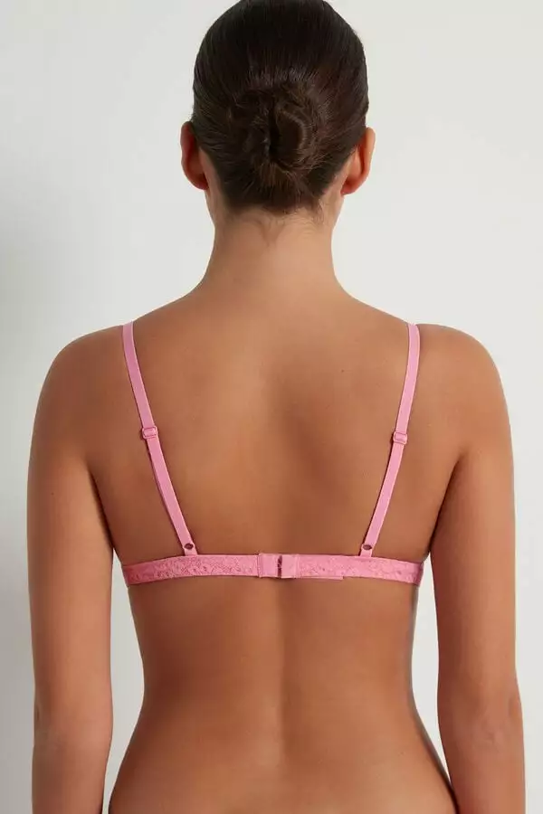 Tezenis Positano Lace Padded Triangle Bra 2 Tezenis Positano Lace Padded Triangle Bra - Image 2