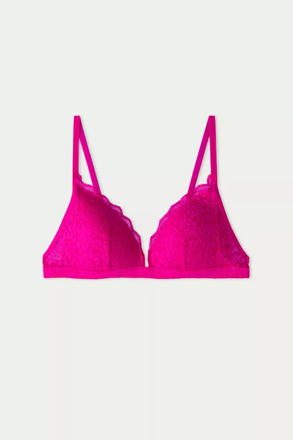 Tezenis Positano Lace Padded Triangle Bra 5 Tezenis Positano Lace Padded Triangle Bra - Image 5