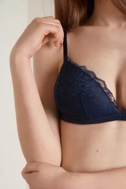 Tezenis Positano Lace Padded Triangle Bra -Outlet Tops Store 1TG060624T DT1W