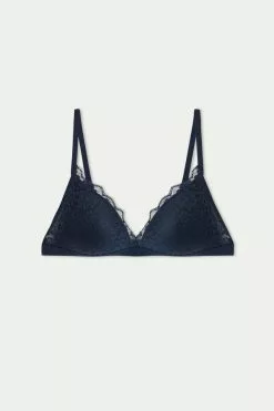 Tezenis Positano Lace Padded Triangle Bra -Outlet Tops Store 1TG060624T F