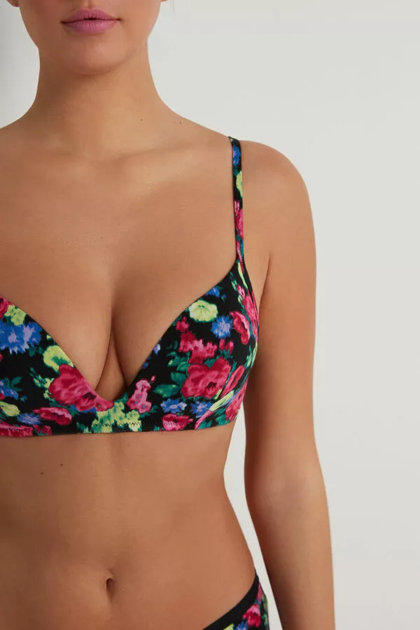 Tezenis London Bra In Printed Cotton 4 Tezenis London Bra In Printed Cotton - Image 4
