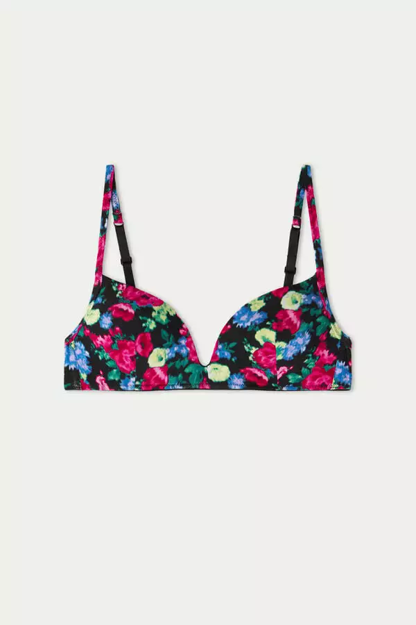 Tezenis London Bra In Printed Cotton 5 Tezenis London Bra In Printed Cotton - Image 5