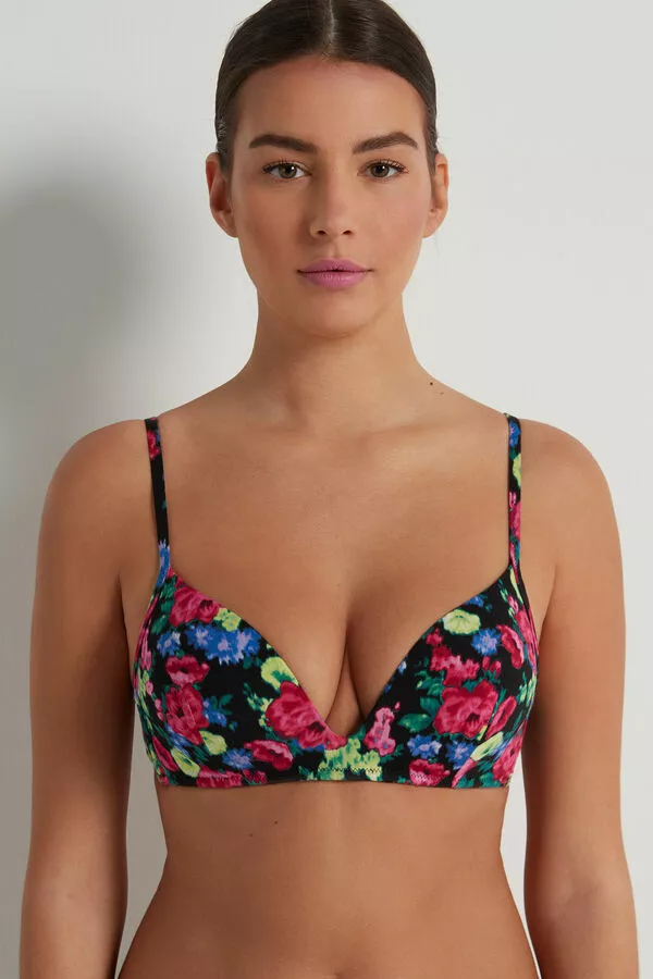 Tezenis London Bra In Printed Cotton 1 Tezenis London Bra In Printed Cotton