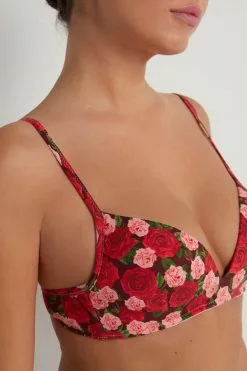 Tezenis London Bra In Printed Cotton -Outlet Tops Store 1TI05T300V DT1W