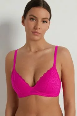 Tezenis Warsaw Lightly Padded Lace Triangle Bra