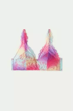 Tezenis Havana Rainbow Lace Triangle Bra 9 Tezenis Havana Rainbow Lace Triangle Bra -Outlet Tops Store 1TI1560278V F