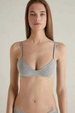 Tezenis Lisbon Non-Wired Triangle Bralette In Cotton