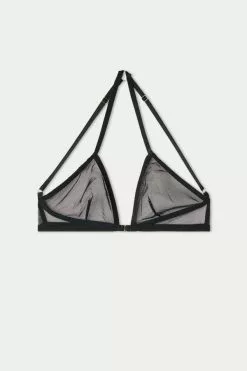 Tezenis Seduction Mesh Triangle Bra -Outlet Tops Store 1TS1543019 F