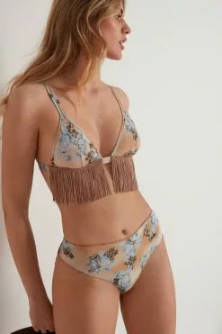 Tezenis Country Flowers Triangle Bra 7 Tezenis Country Flowers Triangle Bra -Outlet Tops Store 1TS1547296V M