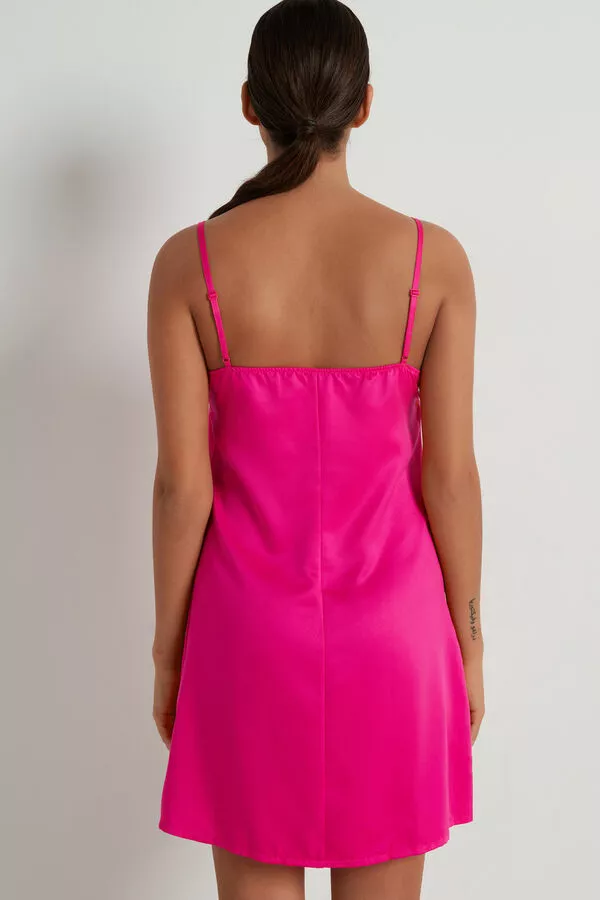 Tezenis Vented Satin And Lace Slip 2 Tezenis Vented Satin And Lace Slip - Image 2