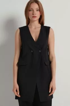 Tezenis Double Breasted Dress/Gilet