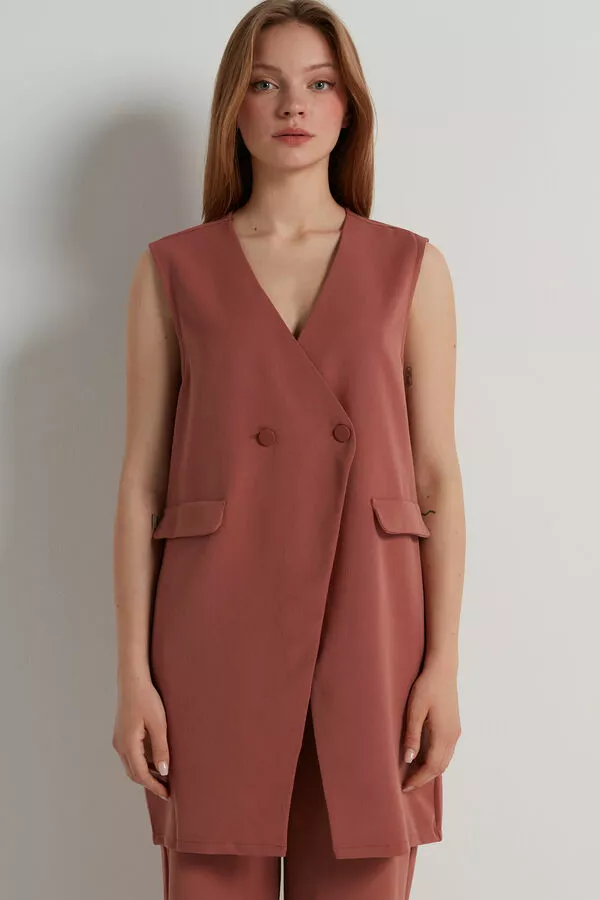 Tezenis Double Breasted Dress/Gilet 1 Tezenis Double Breasted Dress/Gilet