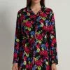 Tezenis Long Sleeve Viscose Cloth Shirtdress