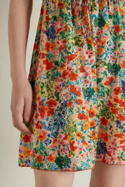 Tezenis Sleeveless Cloth Dress With Lacing -Outlet Tops Store 1WA1441847U DT1W