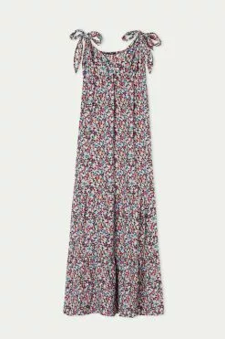 Tezenis Sleeveless Maxi Dress With Bows 7 Tezenis Sleeveless Maxi Dress With Bows -Outlet Tops Store 1WA1454834U F