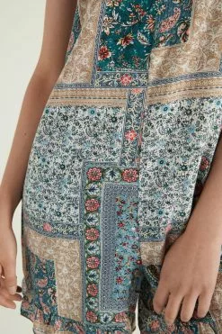 Tezenis Ruffled Cloth Short Romper 8 Tezenis Ruffled Cloth Short Romper -Outlet Tops Store 1WA1455845U DT1W