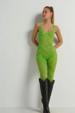 Tezenis Blooming Lace Balconette Jumpsuit -Outlet Tops Store 1WA1553308V M