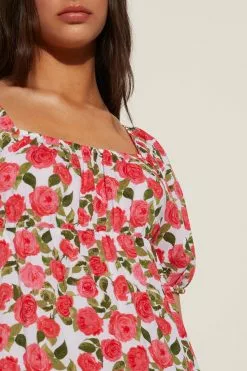 Tezenis Half-Sleeve Mini Dress With Crisscross Back -Outlet Tops Store 1WA1660598V DT1W