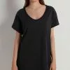 Tezenis Half-Sleeve Crew-Neck Short Cotton Dress