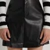 Tezenis Rub Finish Mini Skirt With Zipper