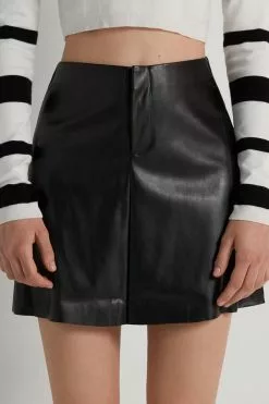 Tezenis Rub Finish Mini Skirt With Zipper