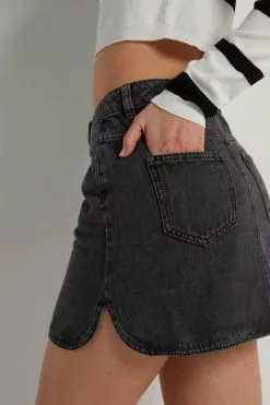 Tezenis Denim Miniskirt With 4 Pockets -Outlet Tops Store 1WG1165331V DT1W