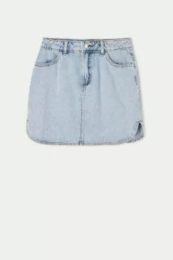 Tezenis Denim Miniskirt With 4 Pockets -Outlet Tops Store 1WG1165337V F