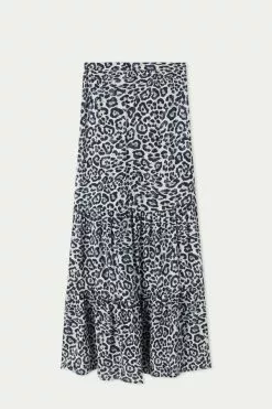 Tezenis Ruffled Cloth Maxi Skirt 9 Tezenis Ruffled Cloth Maxi Skirt -Outlet Tops Store 1WG1456840U F