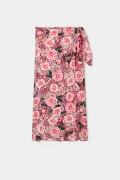 Tezenis Plain Weave Midi Pareo Skirt