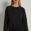 Tezenis Cropped Long-Sleeve Sweatshirt With Drawstring